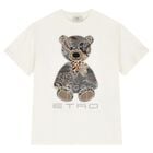 Ivory Teddy Bear Logo T-Shirt, 1, hi-res