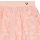 Girls Pink Tulle Sequin Skirt , 1, hi-res