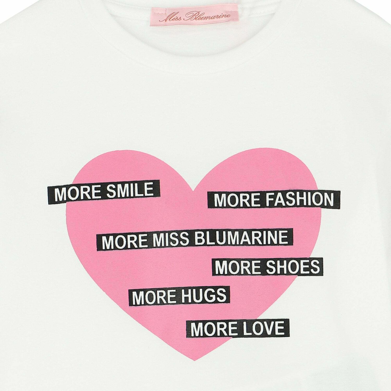 Girls White Printed Long Sleeve Top, 1, hi-res