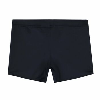 Boys Navy Logo Boxer Shorts