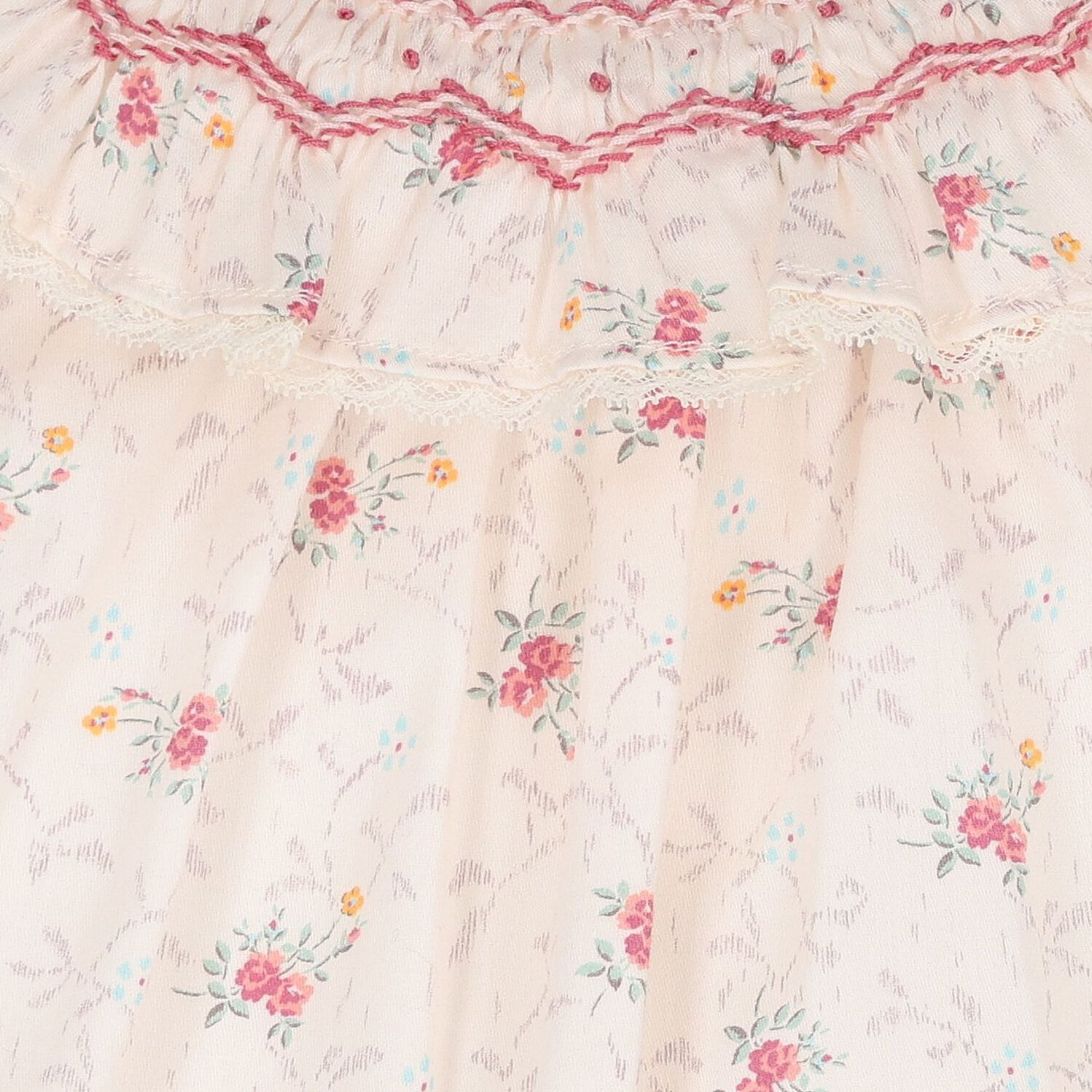Baby Girls Pink Floral Dress, 1, hi-res image number null