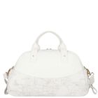 White Geo Map Baby Changing Bag , 2, hi-res