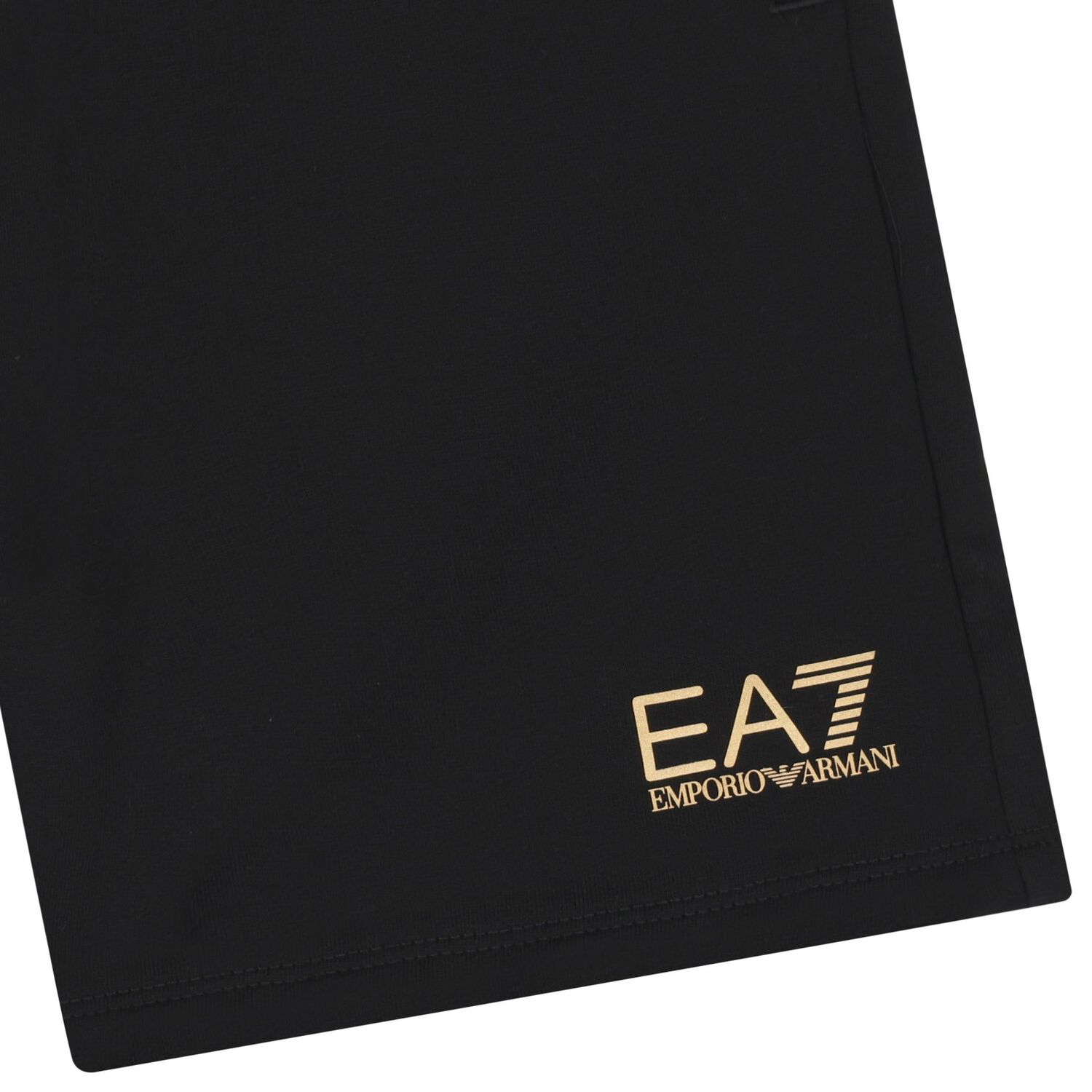 Boys Black Logo Shorts, 3, hi-res