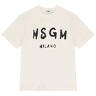 Ivory Logo T-Shirt, 5, hi-res