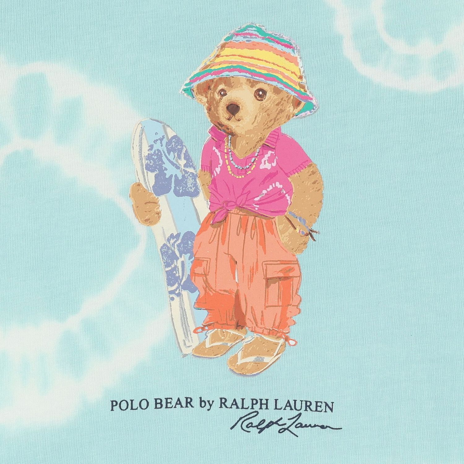 Baby Girls Blue Teddy Bear Dress Set, 1, hi-res