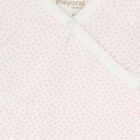 Baby Girls White & Pink Bodysuits ( 2-Pack ), 4, hi-res