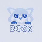 طقم شورت اولاد بالشعار باللون الازرق والكحلى, 2, hi-res