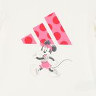 Younger Girls Ivory & Pink Disney Shorts Set, 1, hi-res