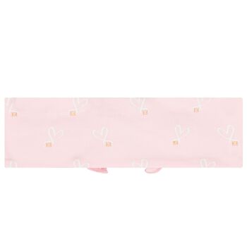 Baby Girls Pink Ruffled Headband