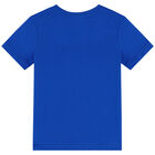 Boys Blue Logo T-Shirt, 7, hi-res
