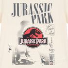 Boys Beige Jurassic T-Shirt, 1, hi-res