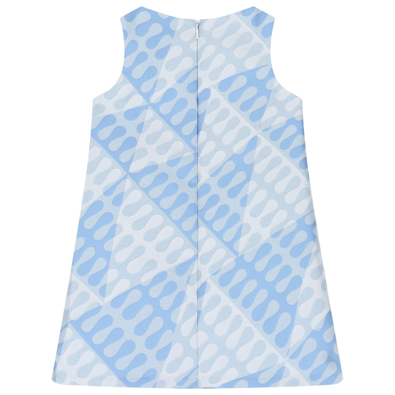 Girls Blue Leocorno Dress, 1, hi-res