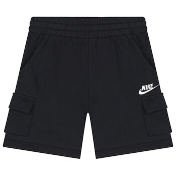 Nike Kids Boys Black Logo Shorts, 1 Boys Black Logo Shorts