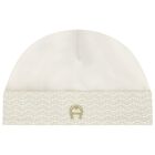 Ivory & Gold Logo Babygrow Gift Set, 1, hi-res