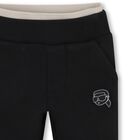 Younger Boys Beige & White Logo Tracksuit Set ( 3 Piece ), 1, hi-res