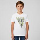 Boys White Logo T-Shirt, 2, hi-res