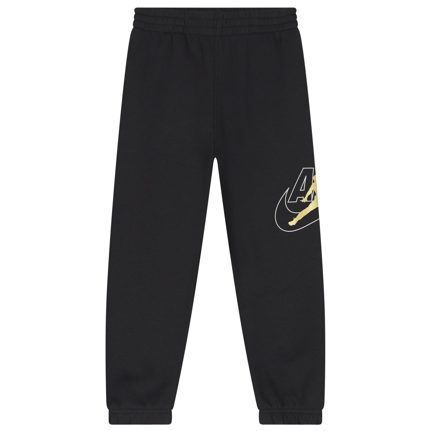 Boys Black Jordan Logo Joggers, 1, hi-res