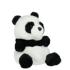 Black & White Palm Pals Bamboo Panda Baby Soft Toy ( 15CM ), 1, hi-res