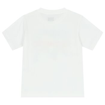 Boys White Logo T-Shirt