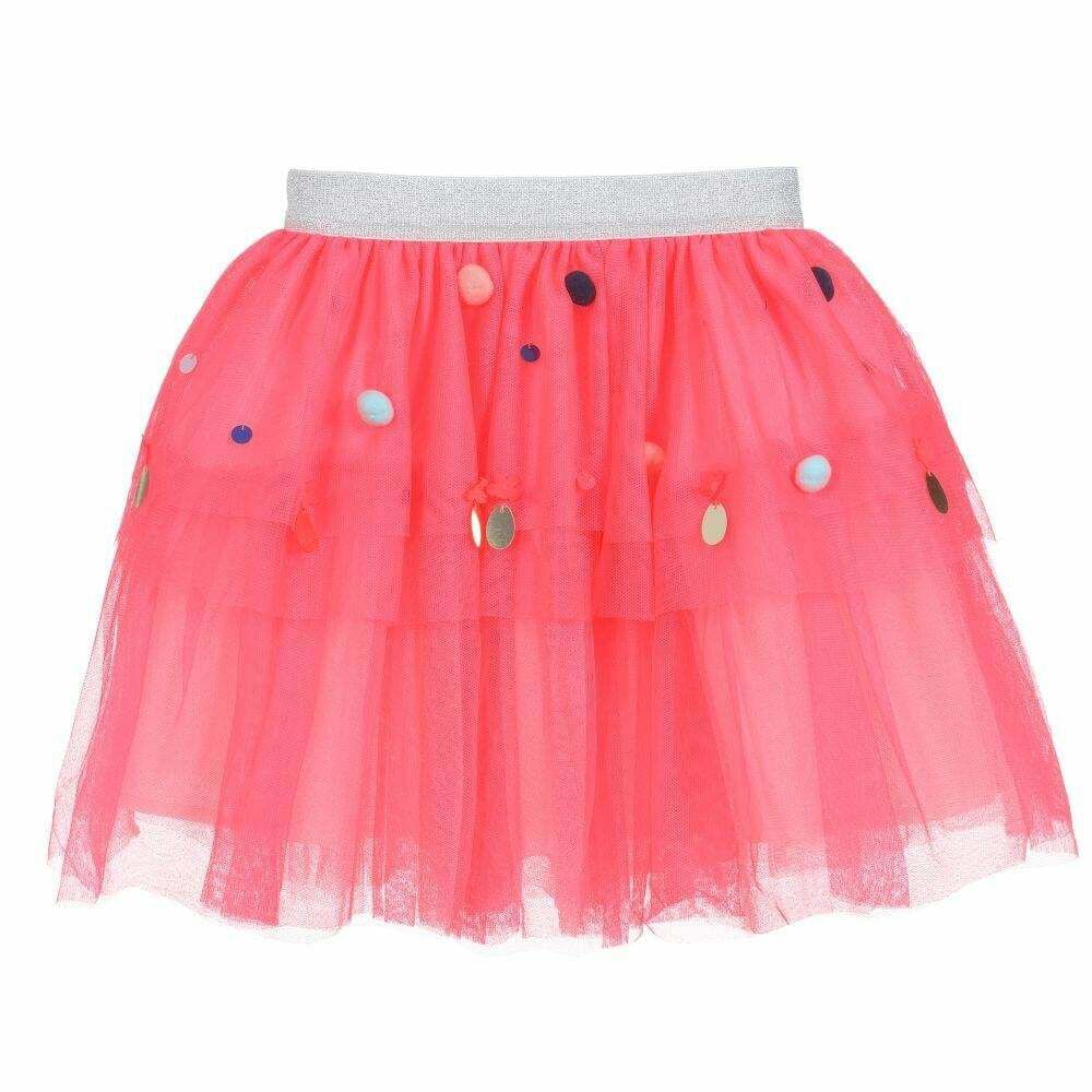 Billieblush Girls Pink Tulle Skirt 
