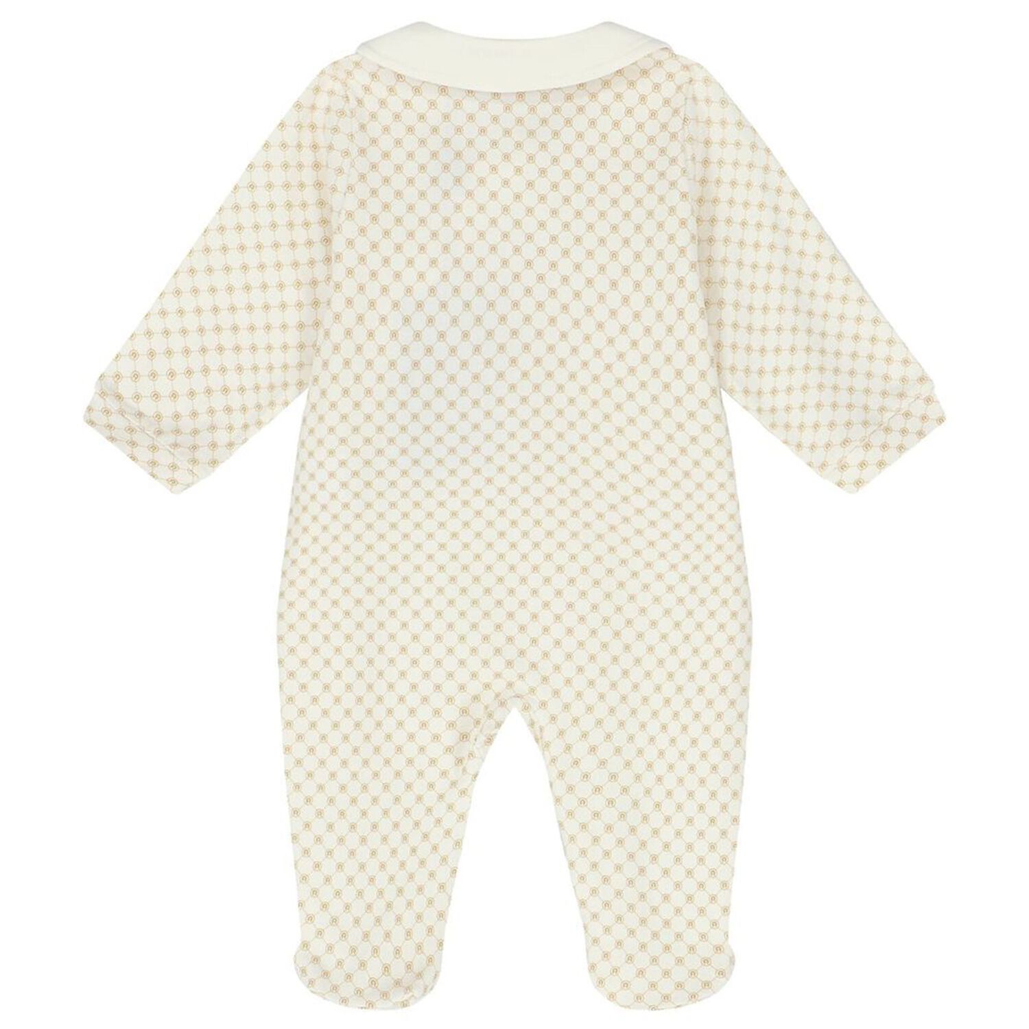 Ivory & Gold Logo Babygrow Gift Set, 1, hi-res