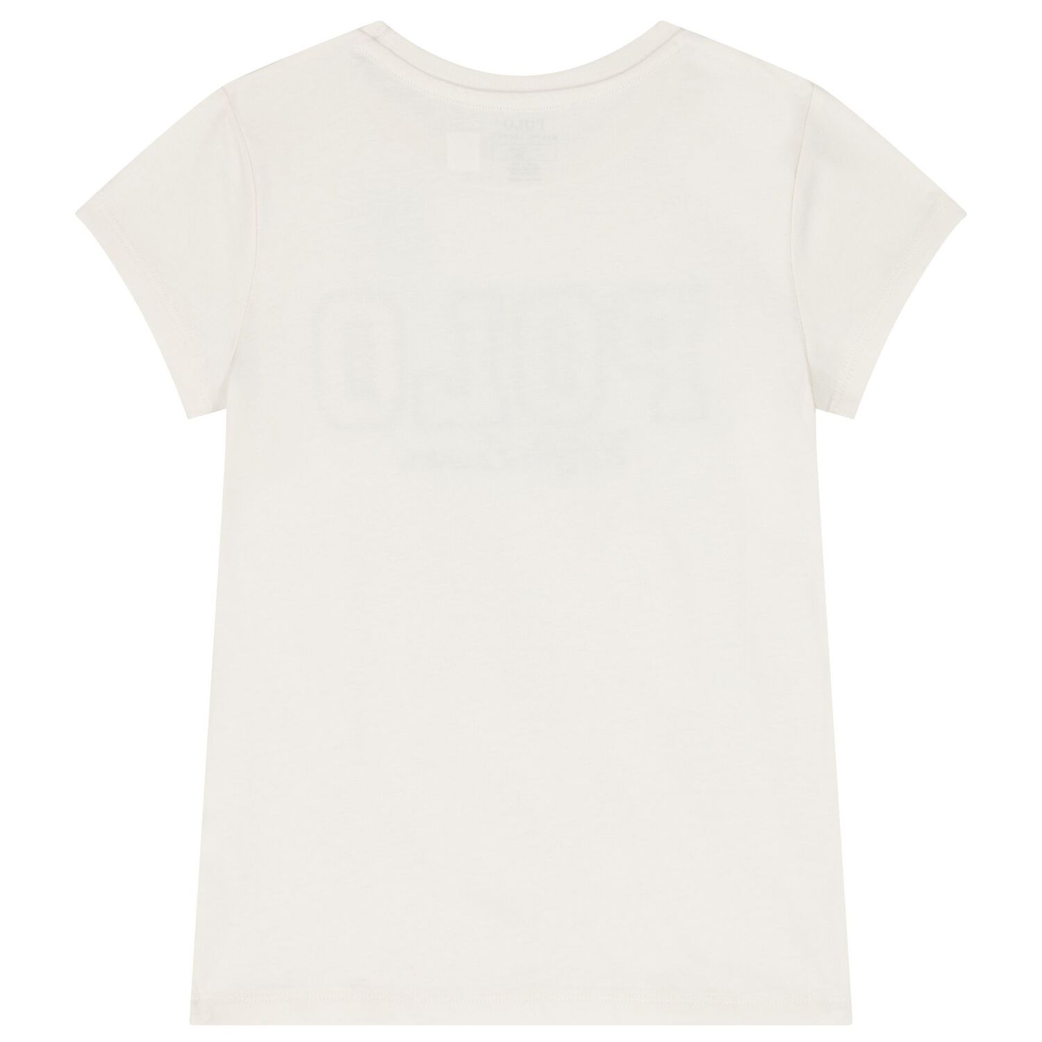 Girls White Logo T-Shirt, 1, hi-res image number null