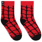 Boys Black & White Marvel Logo Socks ( 3-Pack ), 1, hi-res