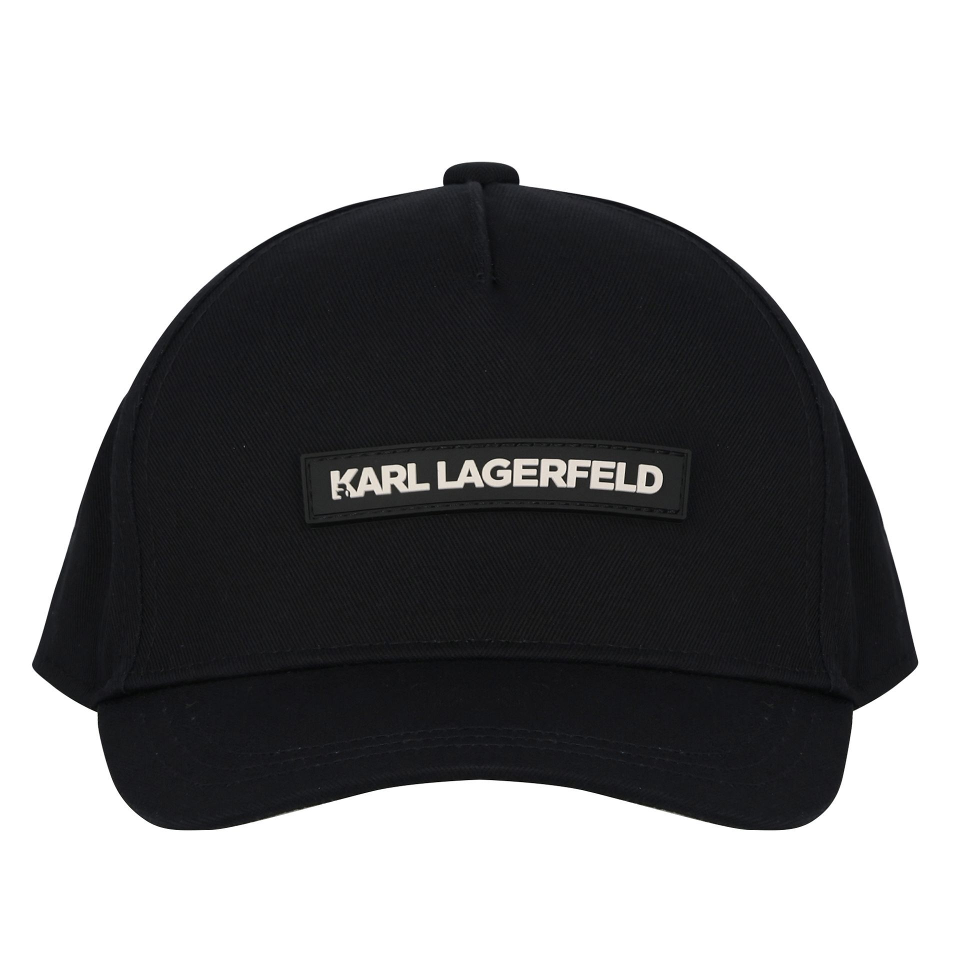 KARL LAGERFELD Boys Black Logo Cap | Junior Couture