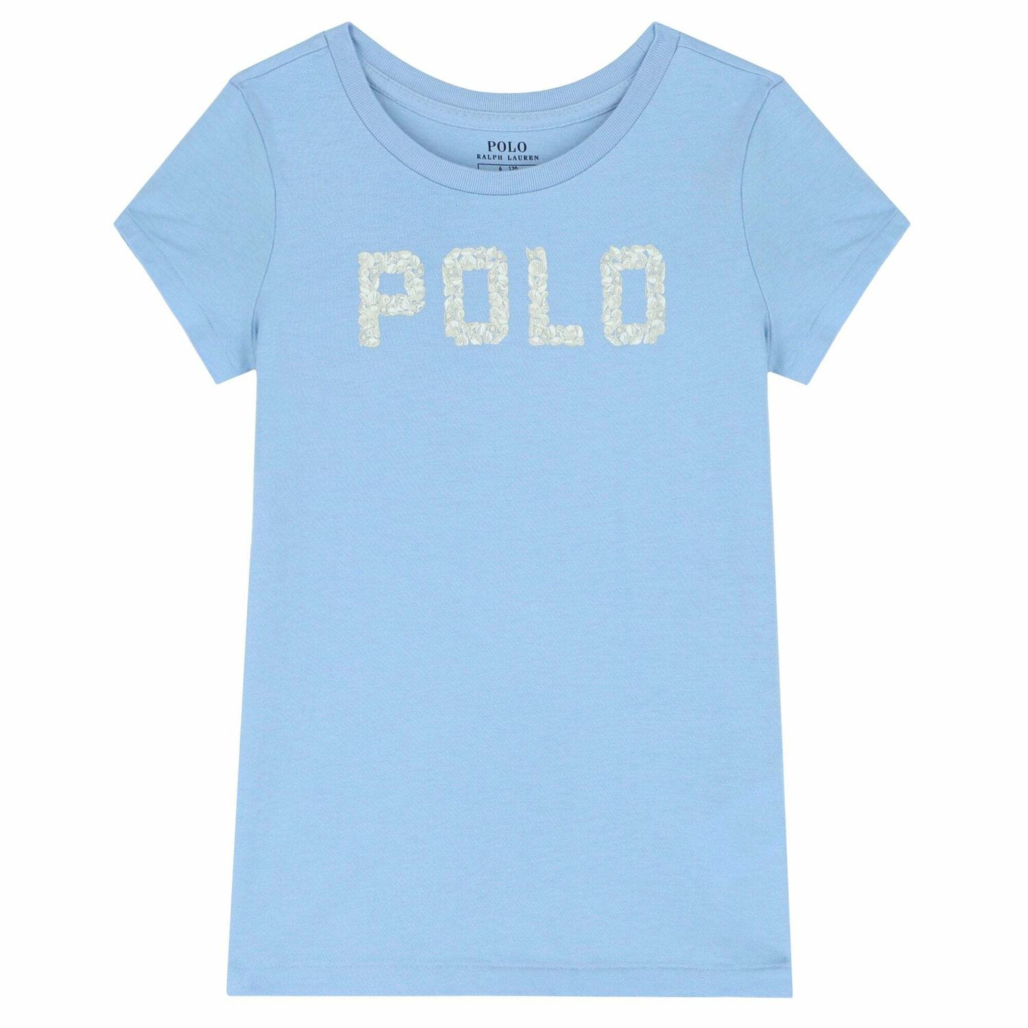 Girls Blue Logo T-Shirt, 1, hi-res