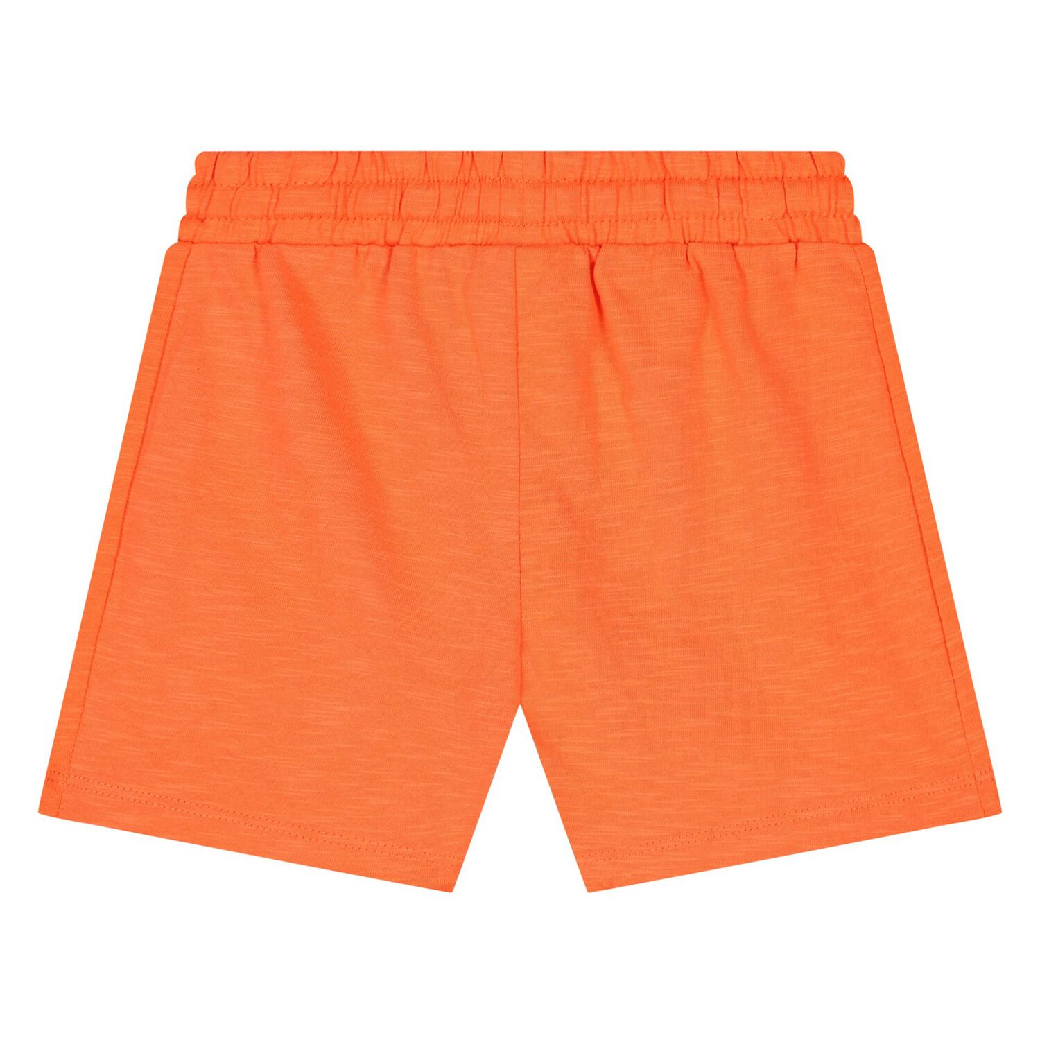 Younger Boys White & Orange Shorts Set, 1, hi-res image number null