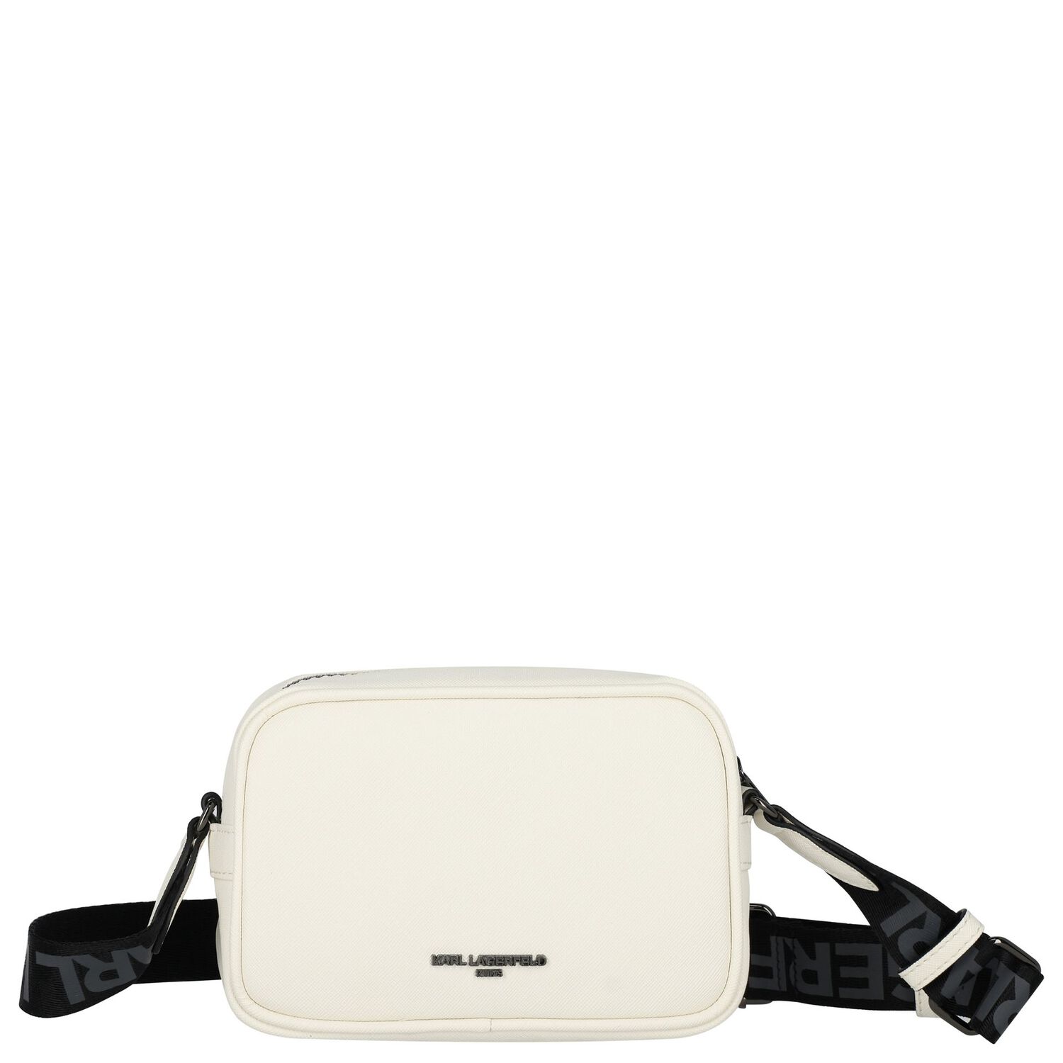Girls Ivory Logo Ikonik Karl Bag, 1, hi-res image number null