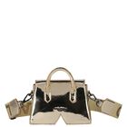 Girls Gold Logo Handbag, 2, hi-res