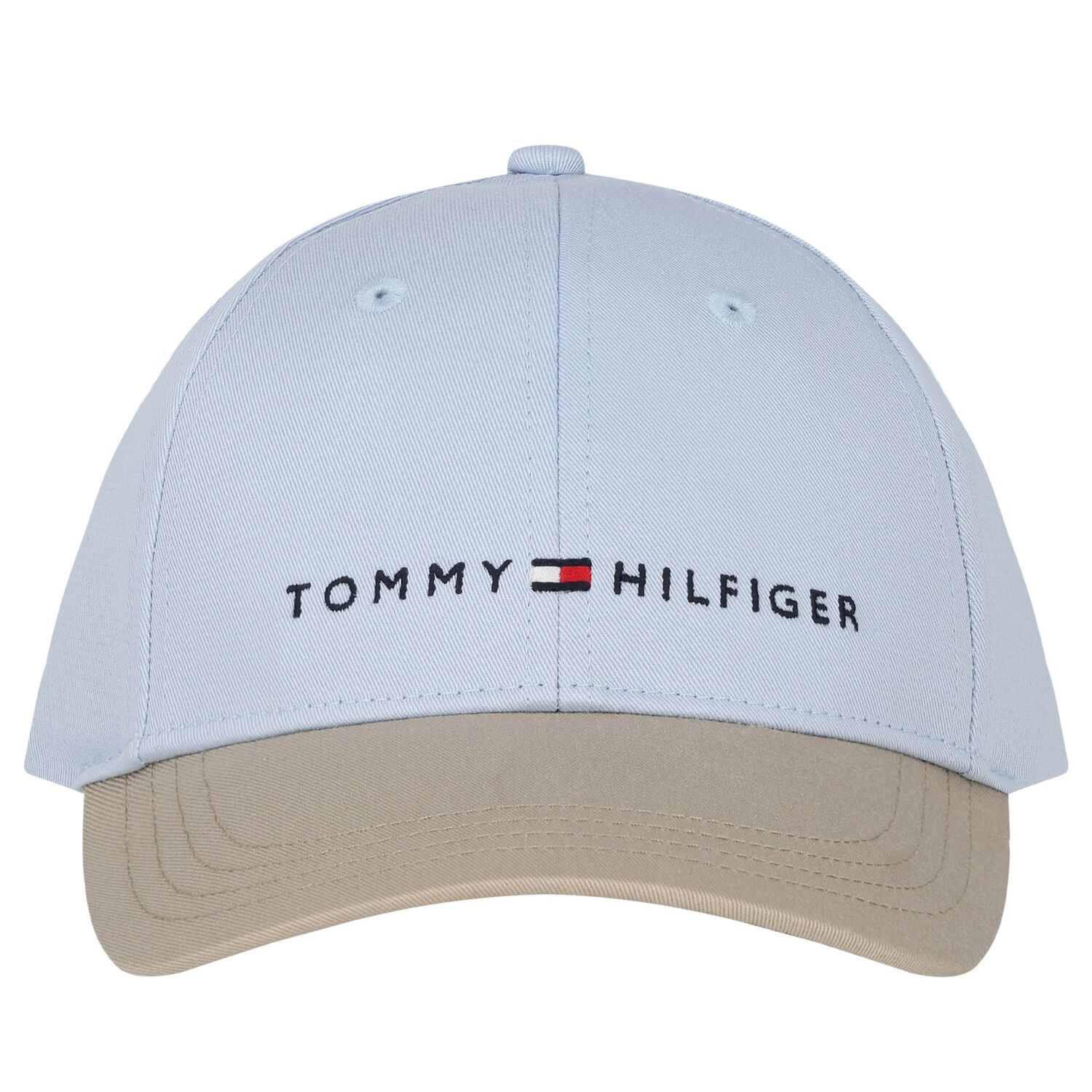 Beige & Blue Logo Cap, 1, hi-res image number null