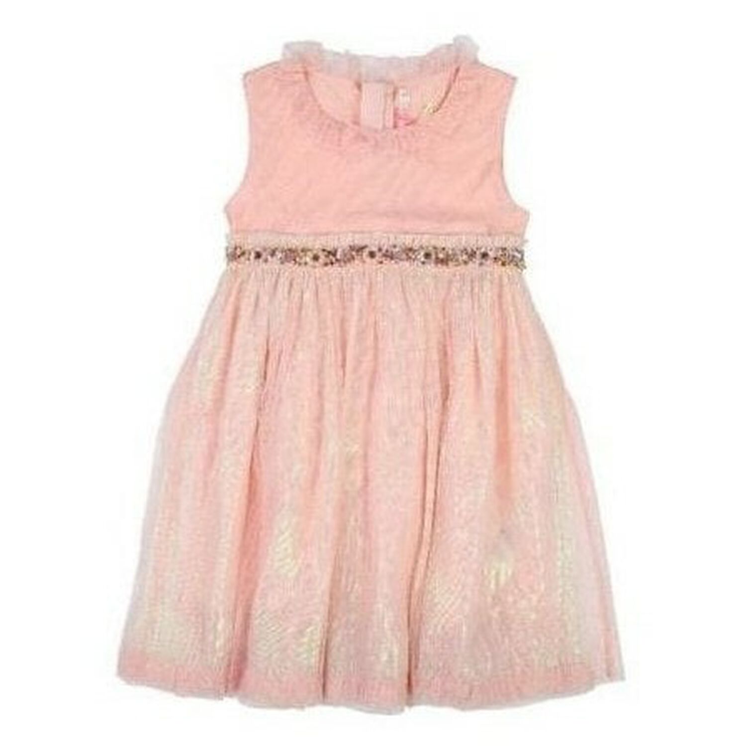 Girls Pink Tulle Dress, 1, hi-res image number null