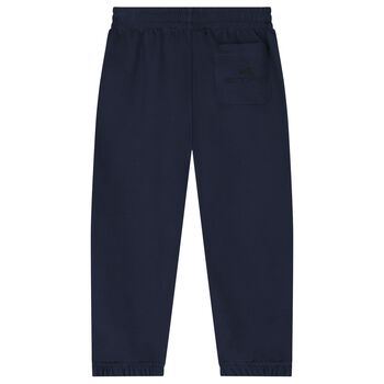 Navy Blue Logo Joggers