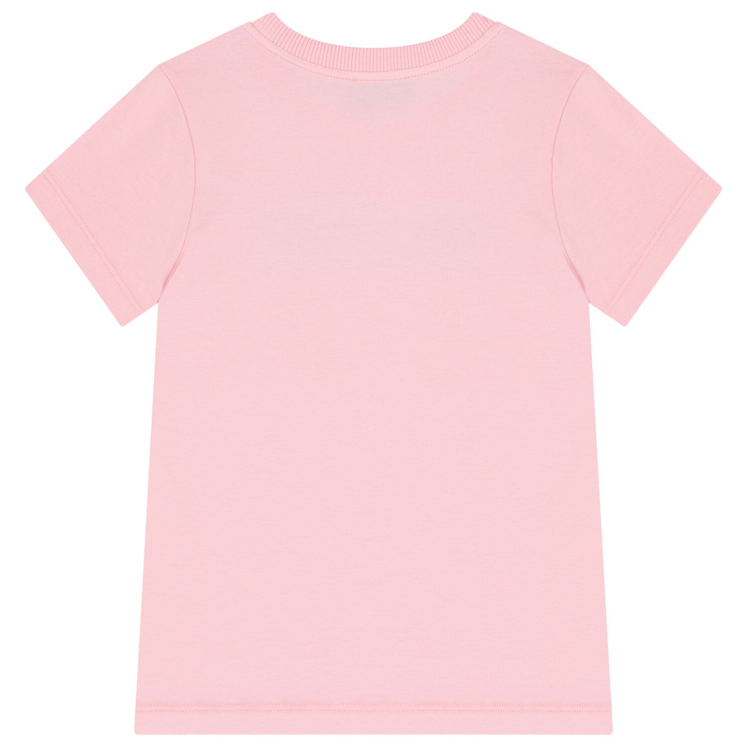 Girls Pink Logo T-Shirt, 3, hi-res