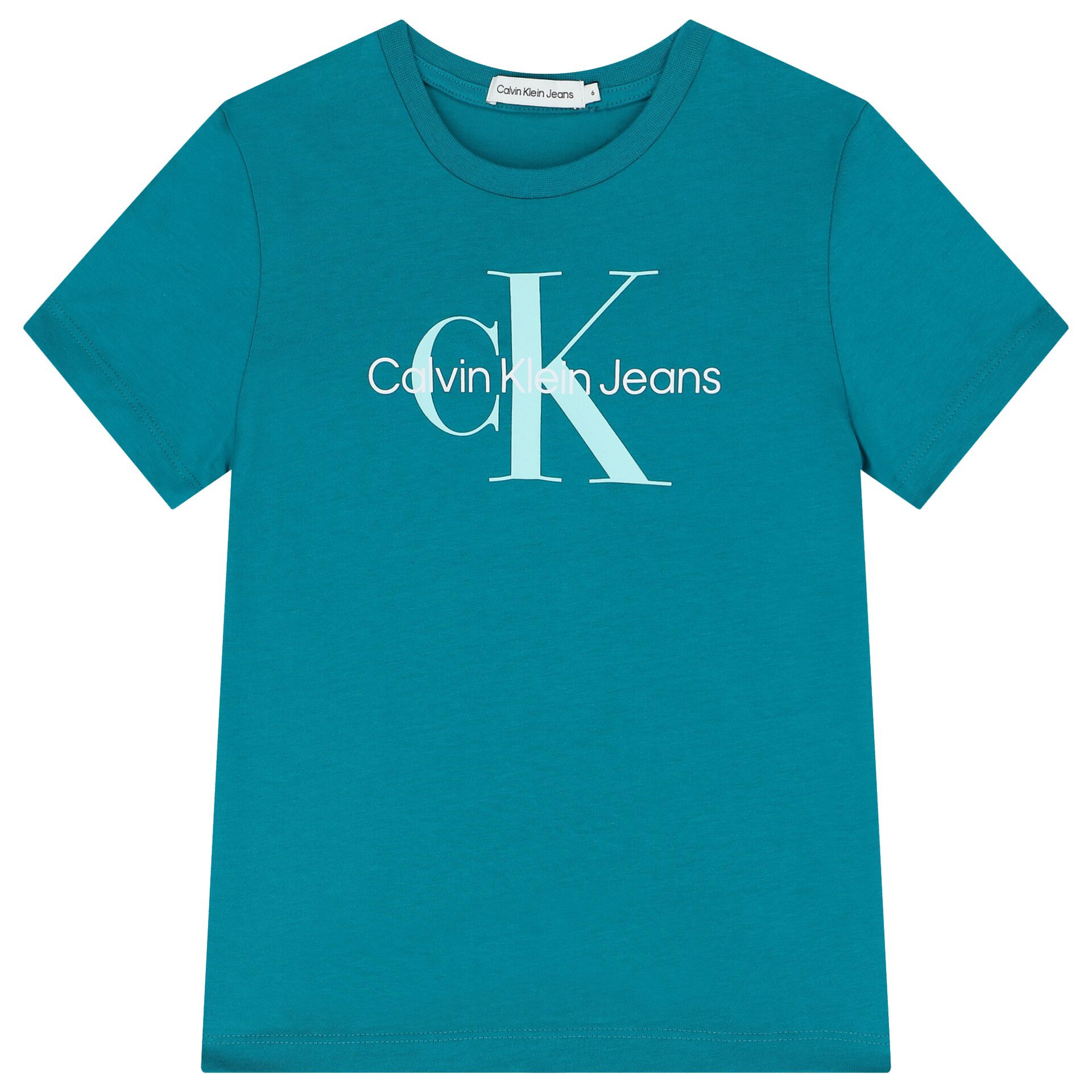 Calvin Klein Boys Green Logo T Shirt Junior Couture Bahrain