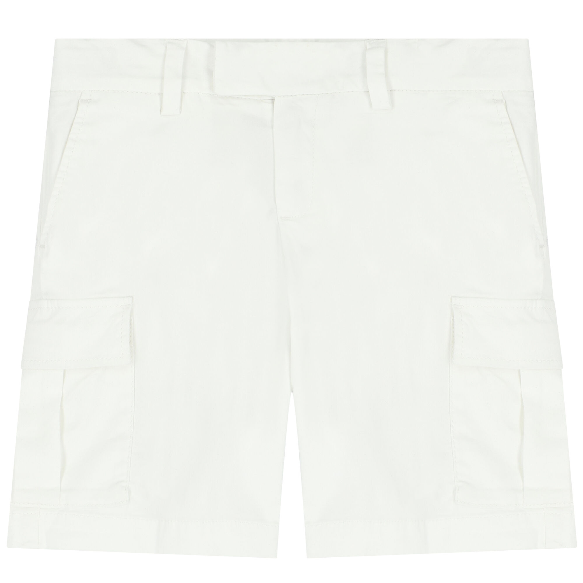 Boys white cargo shorts clearance