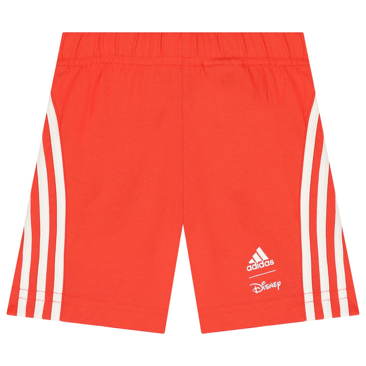Ivory & Red Mickey Mouse Logo Shorts Set, 2, hi-res image number null