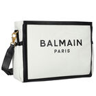 شنطة مواليد بالشعار باللون الأبيض والأسود للأطفال  , 1, hi-res