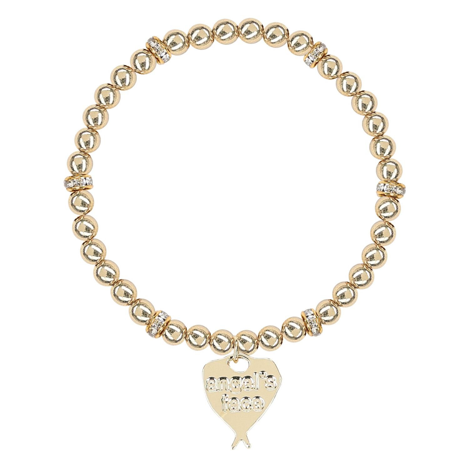 Girls Pink & Gold Bracelets ( 4-Pack ), 1, hi-res image number null