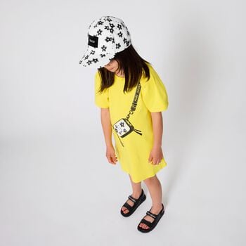 Girls Yellow Bag Dress