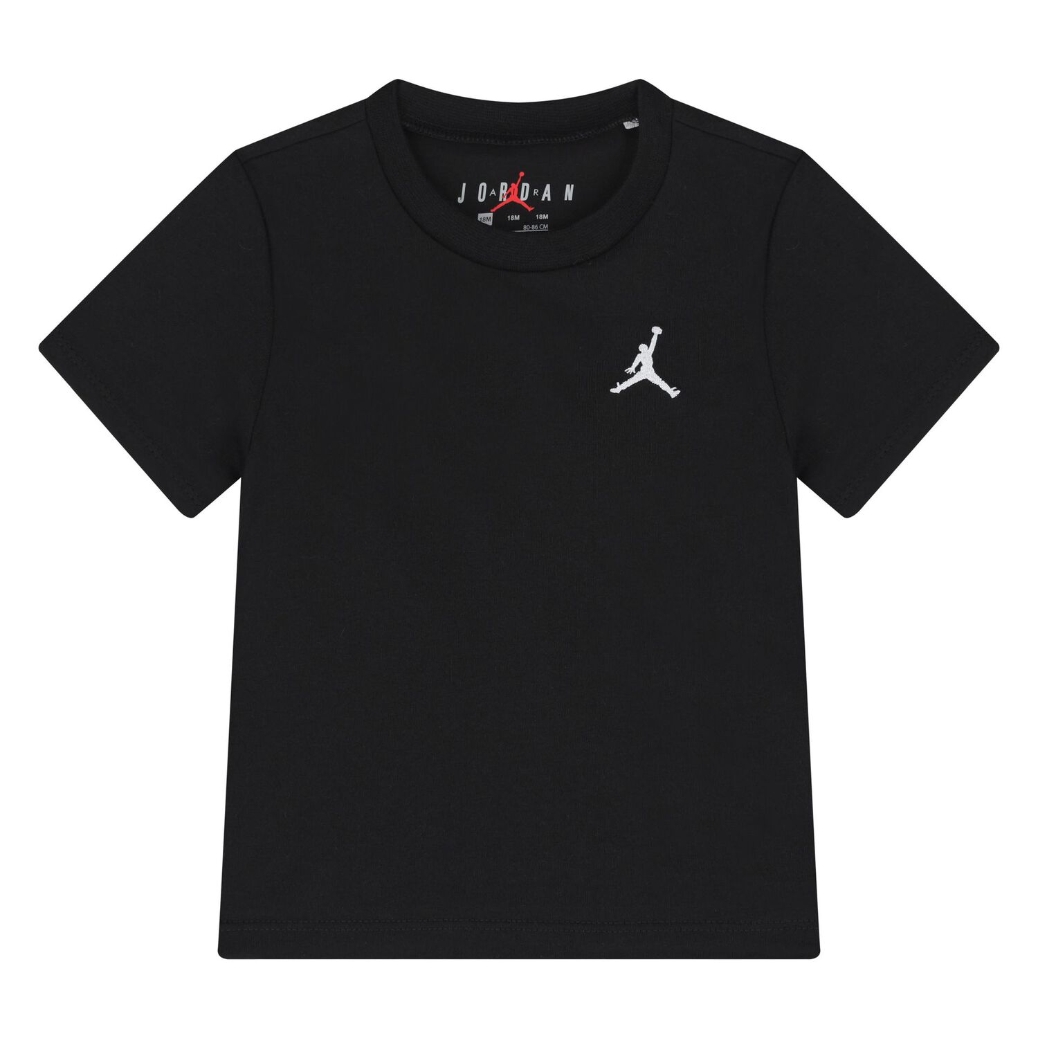 Younger Black Jordan Logo Shorts Set, 1, hi-res image number null