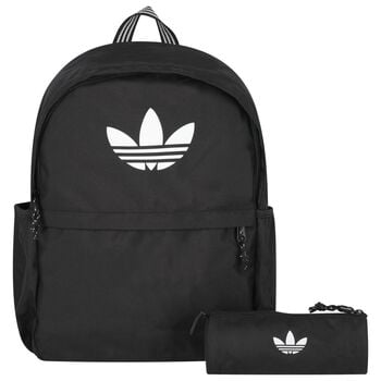 Black Logo Backpack