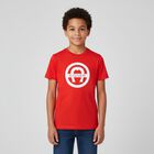 Boys Red Logo T-Shirt, 1, hi-res