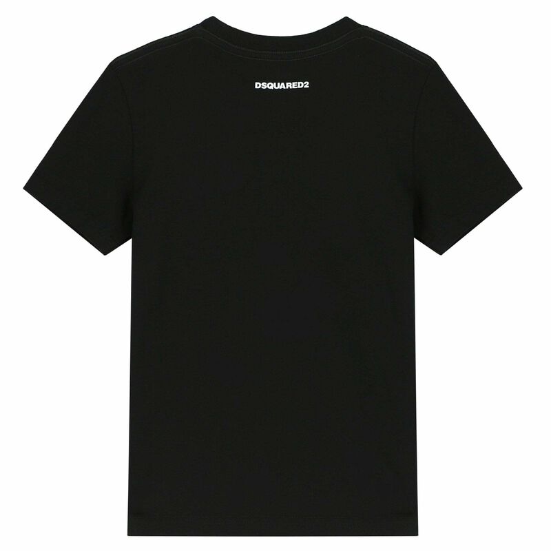 Boys Black Logo Mini-Me T-Shirt, 1, hi-res image number null