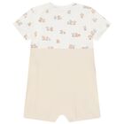 Beige & Ivory Baby Bunny Romper, 1, hi-res