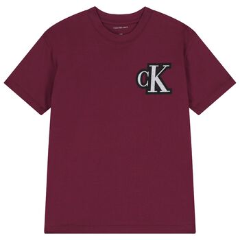 Boys Red Logo T-Shirt