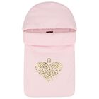 مدس بنات بالشعار وطبعة قلب باللون الوردى, 2, hi-res