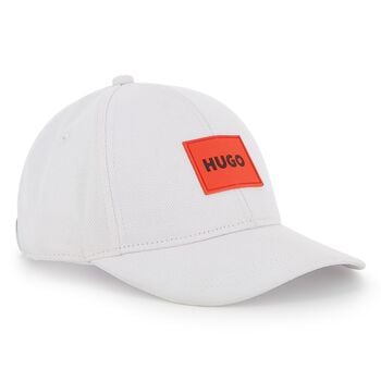 White Logo Cap